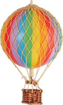Floating The Skies, Rainbow Air Balloon By Authentic Models