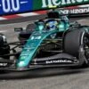 2023 Aston Martin Aramco Cognizant F1 Team AMR23 Fernando Alonso 2ND Monaco GP In 1:18 Scale