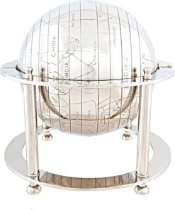 Aluminium Globe By Old Modern Handicrafts