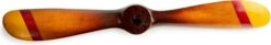 Small Plane Propeller, Red/Gold By Authentic Models