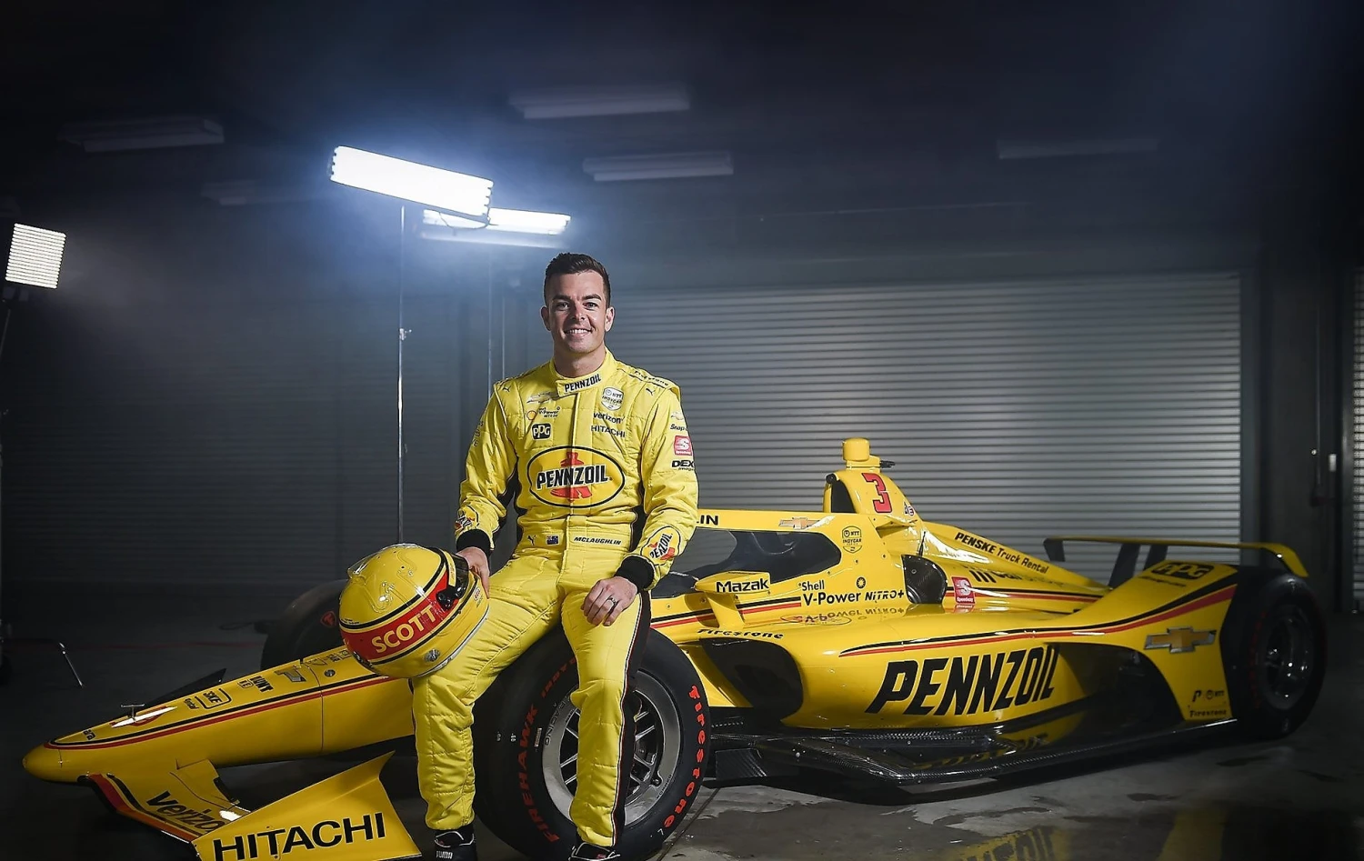 2023 NTT IndyCar Series - #3 Scott McLaughlin / Team Penske, Pennzoil In 1:18 Scale - Image 2