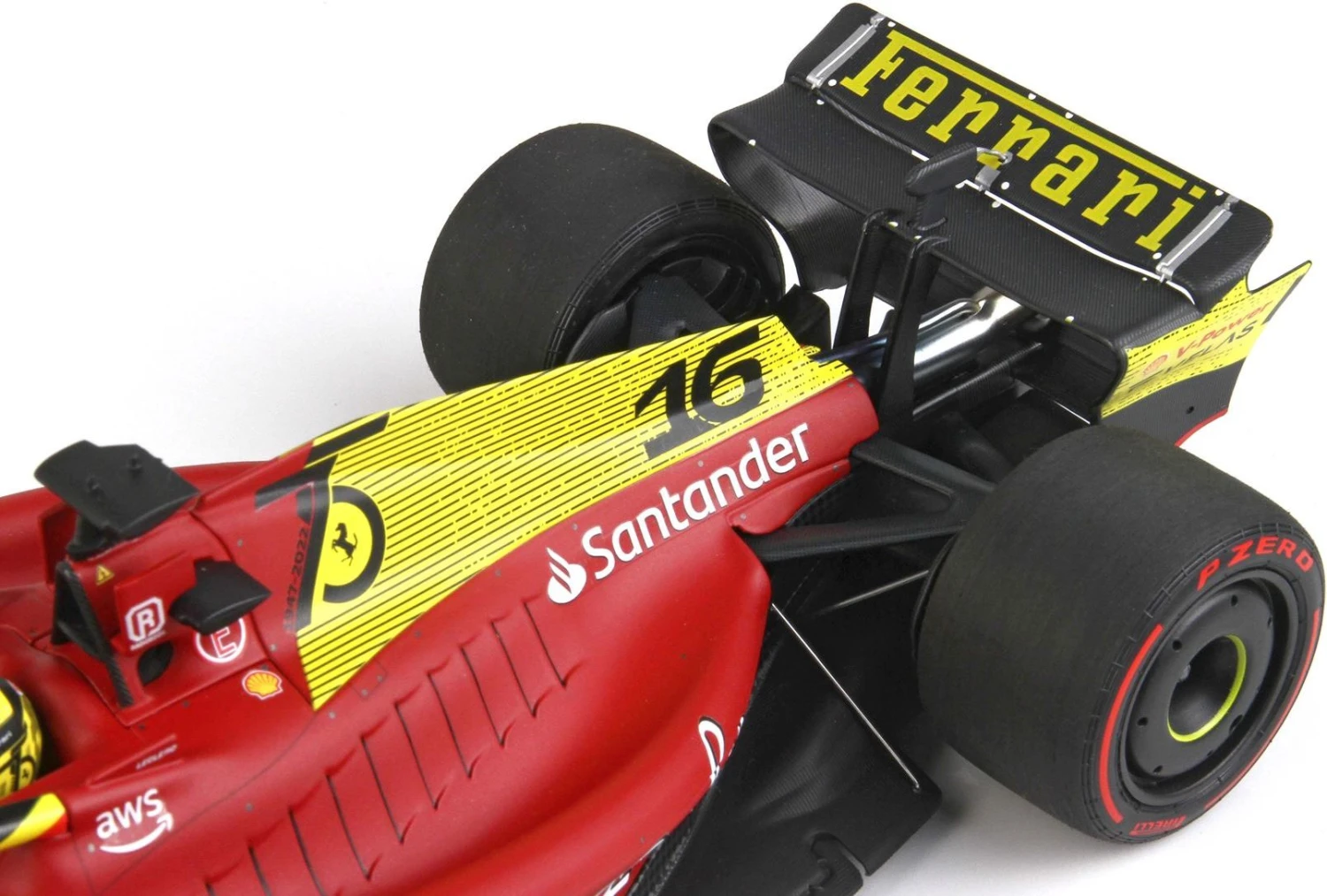 Ferrari SF-75 Italian GP Monza 2022 C. Leclerc With Display Case In 1:18 Scale - Image 5
