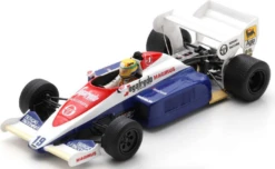 Toleman TG184 No.19 3rd British GP 1984 Ayrton Senna In 1:43 Scale