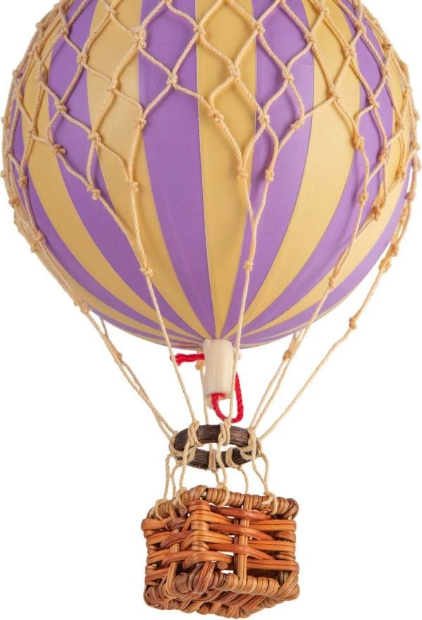 Floating The Skies, Lavender Air Balloon By Authentic Models - Image 3