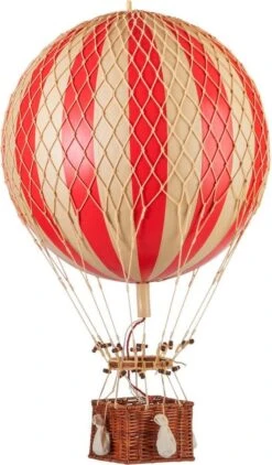 Royal Aero, True Red Air Balloon By Authentic Models
