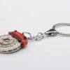 RACING BRAKE DISC KEYCHAIN (W/OMEGA SHAPE KEYRING) By AUTOart