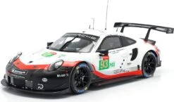 PORSCHE 911 (991) RSR LE MANS 2018 In 1:18 Scale By IXO
