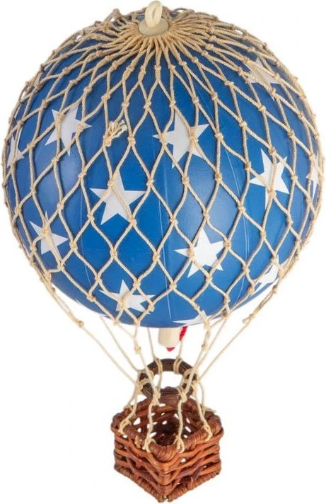 Floating The Skies, Blue Stars Air Balloon By Authentic Models - Image 3