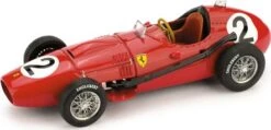 1958 Ferrari D246 G.P. Gran Bretagna - Mike Hawthorn #2 WORLD CHAMPION F1 Model Car In 1:43 Scale By Brumm