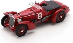 Alfa Romeo 8C No.8 Winner 24H Le Mans 1932 In 1:43 Scale By Spark