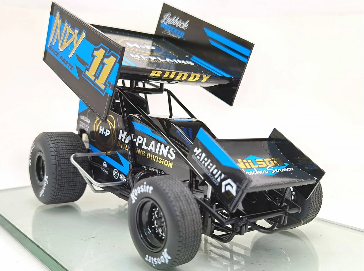 2022 #11 HI-PLAINS BUILDING SPRINT CAR BUDDY KOFOID In 1:18 Scale - Image 4
