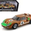 1966 FORD GT40 LEMANS 24HR #4 In 1:18 Scale By Shelby Collectibles