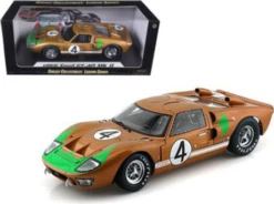 1966 FORD GT40 LEMANS 24HR #4 In 1:18 Scale By Shelby Collectibles