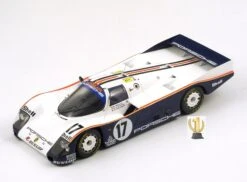 1987 Porsche 962 C No.17 Le Mans Winner Hans-Joachim Stuck In 1:18 Scale By Spark