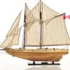 Bluenose II Fully Assembled L60 Sailboat By Old Modern Handicrafts
