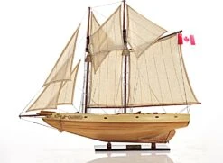 Bluenose II Fully Assembled L60 Sailboat By Old Modern Handicrafts