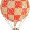 Floating The Skies, Check Red Air Balloon By Authentic Models