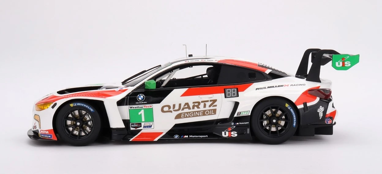BMW M4 GT3 #1 Paul Miller Racing IMSA 2023 Sebring 12 Hrs GTD Winner In 1:18 Scale - Image 3