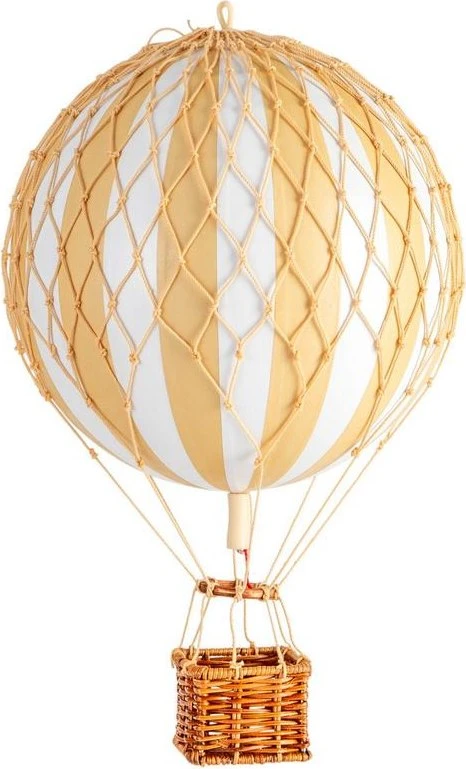 Travels Light, White Ivory Air Balloon By Authentic Models