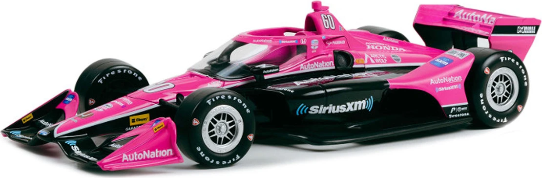 2023 NTT IndyCar Series - #60 Simon Pagenaud / Meyer Shank Racing, AutoNation, SiriusXM (Road Course Configuration In 1:18 Scale