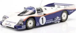 1986 Porsche 962 C Winner LeMans Closed Diecast Model In 1:18 Scale By Norev
