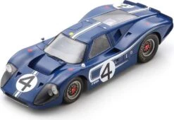 1967 Ford GT40 MK IV NO.4 24H Le Mans L. RUBY - D. HULME In 1:18 Scale