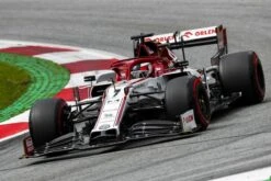 ALFA ROMEO RACING F1 C39 KIMI RAIKKONEN AUSTRIAN GP 2020 In 1:18 Scale By Minichamps