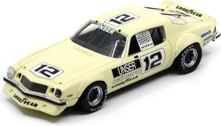 Chevrolet Camaro No.12 Daytona IROC Winner Bobby Unser 1:43 Scale - Image 2