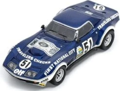 1974 Chevrolet Corvette C3 #51 18th 24H Le Mans In 1:43 Scale