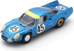 Alpine A210 No.45 13th 24H Le Mans 1967 J. Vinatier M. Bianchi In 1:43 Scale By Spark