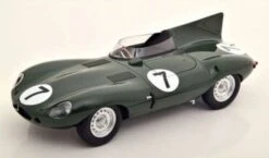 1955 JAGUAR D-TYPE (LN) LE MANS #7 In 1:18 Scale