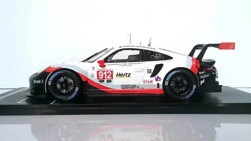 Porsche 911 RSR Type 991 #912 24H Daytona 2018 In 1:18 Scale By IXO - Image 2