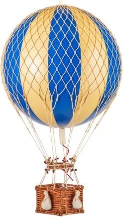 Royal Aero, Blue Double Air Balloon By Authentic Models
