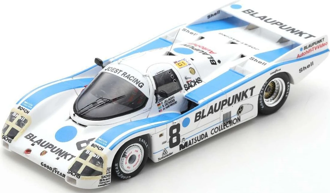 1987 PORSCHE 962 C #8 24H LE MANS S. DICKENS In 1:43 Scale