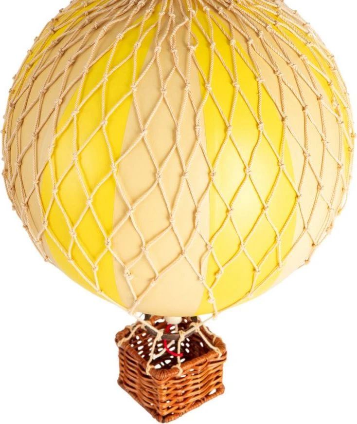 Travels Light, Yellow Double Air Balloon By Authentic Models - Image 3