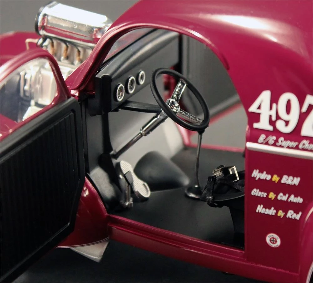 Jr. Thompson & Poole 1941 Gasser Diecast Model By Acme In 1:18 Scale - Image 2