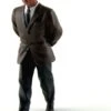 Monsieur Ferdinand With Tweed Blazer Late 60's In 1:18 Scale