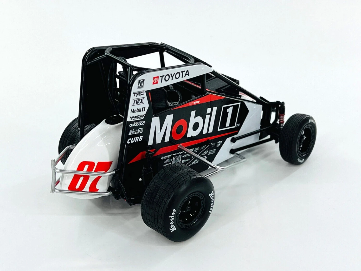 2022 #67 MOBILE 1 MIDGET CAR BUDDY KOFOID In 1:18 Scale - Image 3