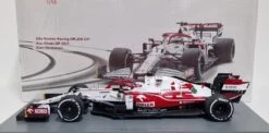 Kimi Räikkönen's Final Race Alfa Romeo Racing Abu Dhabi GP 2021 In 1:18 Scale