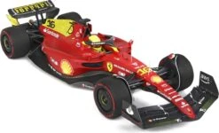 Ferrari SF-75 Italian GP Monza 2022 C. Leclerc With Display Case In 1:18 Scale
