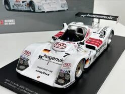 PORSCHE TWR WSC-95 TURBO JOEST #7 WINNERS LE MANS M ALBORETO In 1:18 Scale