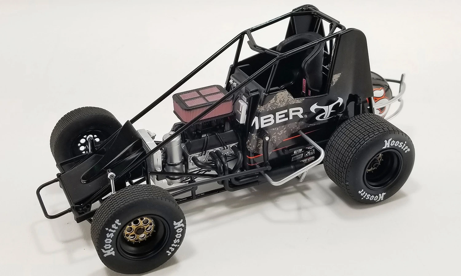 2022 #5 TRUETIMBER CAMO SPRINT CAR SPENCER BAYSTON Rookie Of The Year In 1:18 Scale - Image 2