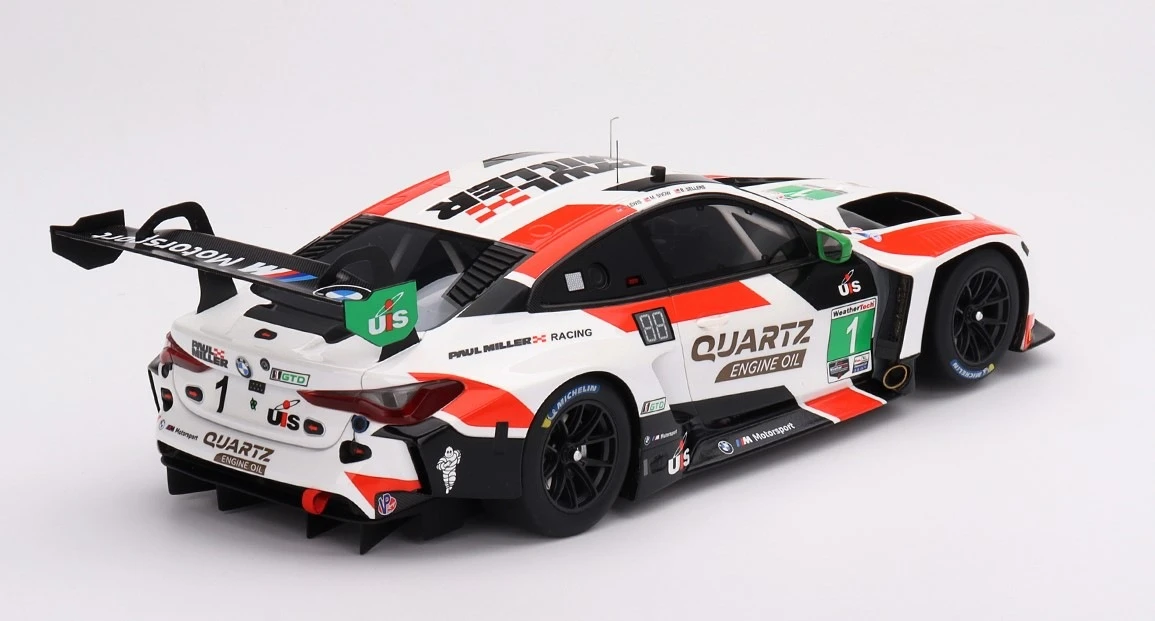 BMW M4 GT3 #1 Paul Miller Racing IMSA 2023 Sebring 12 Hrs GTD Winner In 1:18 Scale - Image 2