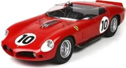 1961 Ferrari 250 TR61 Winner 24h Le Mans Olivier Gendebien - Phill Hill In 1:18 Scale By BBR