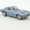 1963 Chevrolet Corvette Sting Ray Light Blue Metallic In 1:18 Scale By Norev