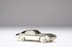 1963 Corvette C2 Sculpture In 1:43 Scale By Amalgam