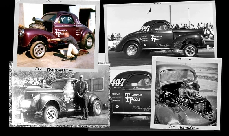 Jr. Thompson & Poole 1941 Gasser Diecast Model By Acme In 1:18 Scale - Image 6