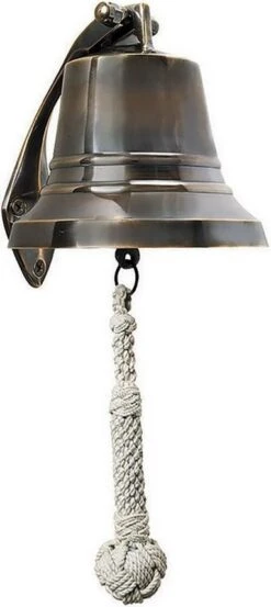 Bronze Ship’s Bell 6″ By Authentic Models