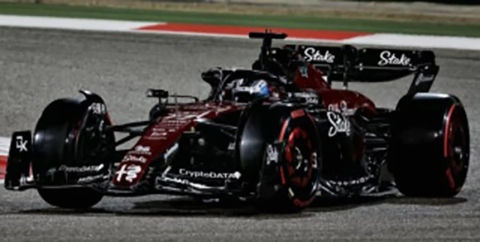 Alfa Romeo - F1 C43 Team Stake N 77 Australian GP 2023 Valtteri Bottas In 1:18 Scale 2023 Valtteri Bottas In 1:18 Scale